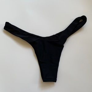 Black Brazilian Bikini Bottoms